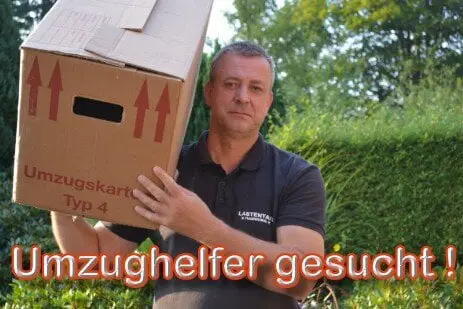 Umzughelfer sind immer gesucht!