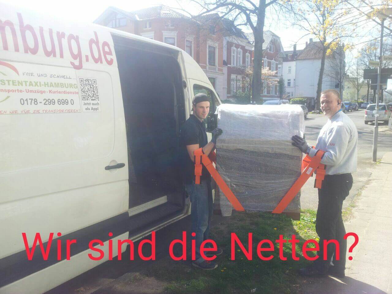 WIR BRINGEN IHNEN DIE MÖBEL